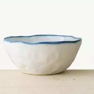 이천도자기 팔레트 화이트 대접 13cm 도자기 국그릇 160E9