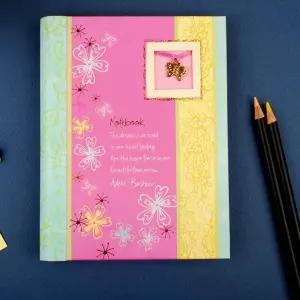 CVD Keepsake Pink - 노트 A6 킵세이크핑크 포켓 디자인 ED86D