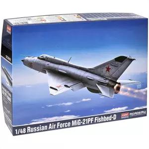 아카데미과학 러시아 MiG-21PF 피쉬베드 프라모델 밀리터리조립장난감 밀리터리장난감 34B4D