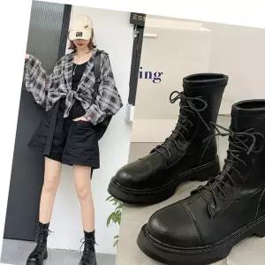 플랫워커 여성부츠 워커부츠 여성워커 558
