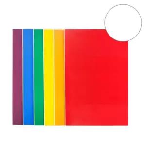 현진 단면칼라보드롱 미니 MCB-23 백색 290x440mm 5개입 폼보드 문구 사무용품 AD87E