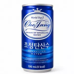 초정탄산수 플레인 , 190ml 60개