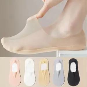 여성양말 여성 인비저블 덧신 페이크 삭스 5color 5P 1set 여름양말 메쉬 양말세트