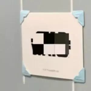 모서리스티커 탑꾸 앨범 액자 사진 꾸미기 스카이 24p