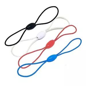 핸드폰 8자 고리 스트랩 단위 100개 고무줄 스마트폰 DIY 양방 향