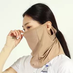 국내제작 여름 매쉬마스크 얼굴햇빛가리개 골프마스크 자전거마스크 오토바이마스크
