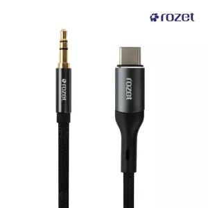 rozet C타입 to AUX RX-80 3.5 케이블 이어폰 차량용 변환