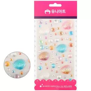 사부작 조개비즈스티커 보석스티커