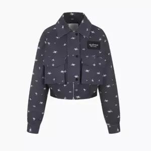 [에고이스트] [BLUE LABEL]플라워 크롭 워크 자켓 ES2OJK02