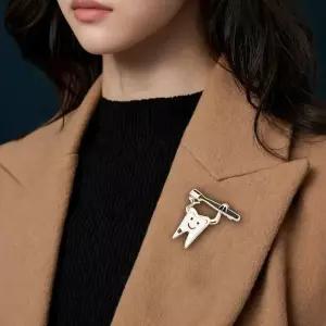 치아 칫솔 브로치 가방 모자 장식 배지 포인트 액세서리 데코레이션 소품 가방뱃지