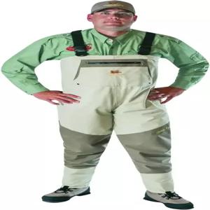 카디스 남성용 회색 및 갈색 노던 가이드 통기성 스타킹 풋 웨이더