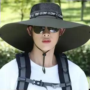 썸머위크 매쉬 버킷햇 벙거지 모자 챙넓은 왕챙