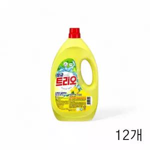 트리오 항균 주방세제 1kgX12개 주방 야채과일세정제 [BRX28219]