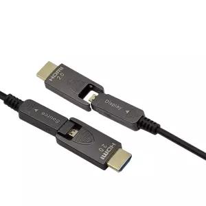 HDMI 2.0 광 AOC 배관용 분리형 케이블 20M [BBZ11318]
