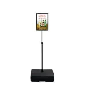 포스터 스탠드 광고판 홍보물 안내판 물통 베이스 A4 [BIZ34529]