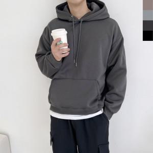 모로엠 남성 겨울 오버핏 기모 양털 후드티 DM-TSK-QGBBHF760M