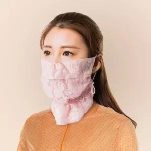 목마스크 골프마스크 3컬러 레이스 여성
