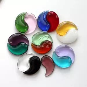 곡옥목걸이 쉼표 동전 팔괘 수제 태극권 새겨진 목걸이 펜던트 사랑 곡옥 역전재판 DIY 마가타마 커플 음양