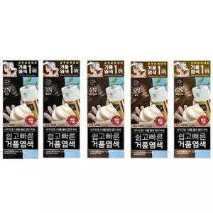 쉽고빠른 샤인빈 거품염색 새치염색약 거품염색약