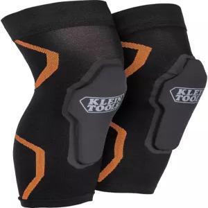 Klein Tools 60624 무릎 패드 압박 슬리브 건설업자·노동자·운동선수용 지지대 블랙 L/XL