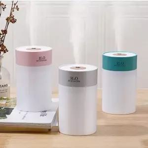 컬러 무드등 가습기 휴대용 미니 가습기 USB 차량용 무드등 기능