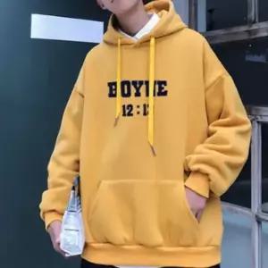 [하프클럽/모로엠]남성 기모 빅사이즈 긴팔 후드티 ON-TSK-QWF76A6A
