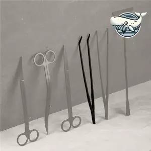 어항 청소 도구 다용도 집게 27cm 핀셋 밀웜집게 거북이집게