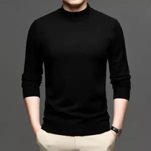 [하프클럽/모로엠]남성 반폴라 무지 겨울 니트 티셔츠 ON-KNK-QWFM1EU7