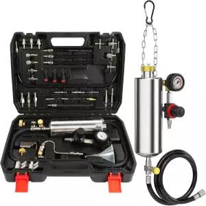 AUTOOL 연료 분사기 클리너 키트 시스템 비분해형 150PSI 1000ML 자동차 흡기 밸브 매니폴드 스로틀 바디