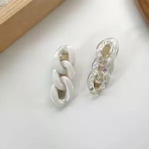 영롱한 미니 체인 머리핀