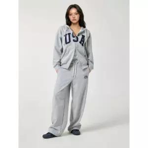 후아유 USA Over fit Hood Zip-up WHMZG2291U
