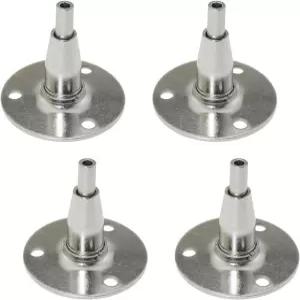 헤이요스 4PCS 40x34mm 와이어 로프 행잉 야드 스프링 후크 리프팅 플레이트 수족관 조명 펜던트 패널