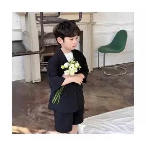 팜므 남아정장세트 아동 여름 유아동 주니어 행사 블랙 상하복설날