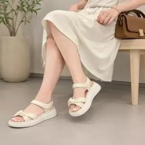 탠디 여성캐주얼 초경량통굽샌들 높이5cm EX25040_GN