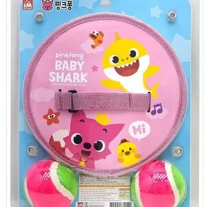 유아용 핑크퐁 찍찍이 공놀이 야구세트