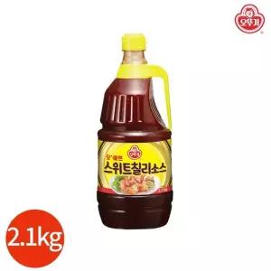 CL 오뚜기 오쉐프 스위트 칠리소스 2.1kg x 1개