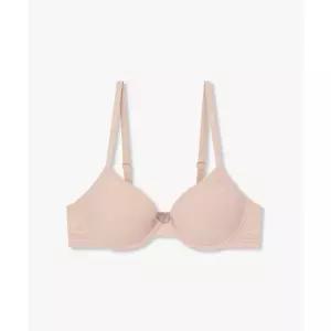 매장정품 EMPORIO ARMANI UNDERWEAR 엠포리오 아르마니 언더웨어 여성 스트라이프 밴딩 리브드 컨투어 브라