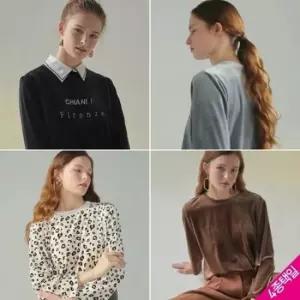 [르오트] 로얄 소프트 벨벳 티셔츠(4종택일)10846173588586