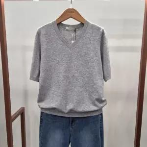 [무자크]브이넥심플니트MQ7WKT02_GN