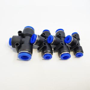 PTG4-6 4mm-6mm 3구 변환피팅 이경 카플러 원터치피팅 4미리 6미리 유공압 퀵 커넥터 에어 호스