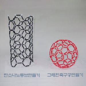 C60 분자구조모형(풀러렌모형-그래핀축구공) EDU-40340 / 과학 체험학습 키트 교구