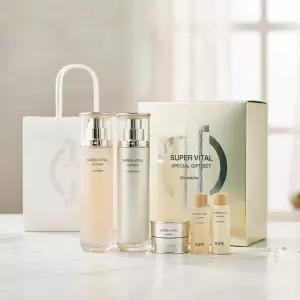 아이오페 슈퍼바이탈 2종 기획세트 스킨150ml+로션150ml+쇼핑팩