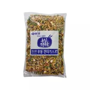 농심가락 우동 건더기 스프 500g 후레이크 튀김 고명/라면/분말/쇠고기/어묵탕/매운/진한/떡국/김치/업소용