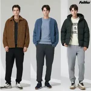[하프클럽/펠틱스]25FW 펠틱스 웜기모 조거 팬츠 3종 (남성) F13M