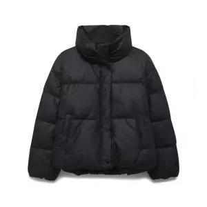 나이스클랍 덕 다운 하이넥 숏 패딩 A254PWD905