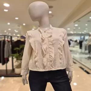 올리비아로렌 훌 포인트 블루종 블라우스 VOCNL5S2136 567720