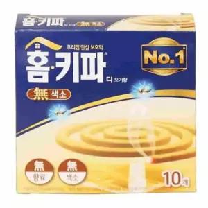 홈키파 해충방지제 모기향 벌레퇴치제 모기퇴치기 초파리퇴치제 10P