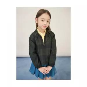 빈폴 키즈 BEANPOLE KIDS Reedition 프리미엄 체크 바람막이 점퍼 그린 BI5839G01M 503553