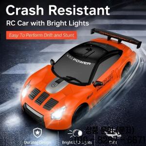 4륜구동 무선 조종 드리프트 자동차 4X4 고속 레이싱 RC카 LED 라이트 RTR 트럭 모델 장난감 14세 이상 및