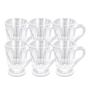 더블 유리잔 밀크저그 샷잔 시럽 소스잔 155ml 6P W 소스보트